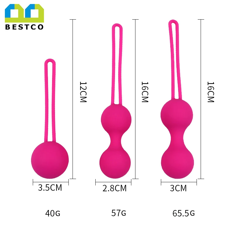 
Bestco Healthcare Product Different Weighted Cherry Kegel Balls For Pelvic Floor Muscle Kegel Exercise Step By Step for Women 