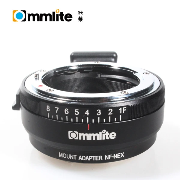 Commlite Lens Adapter NF-NEX For Nikon G,DX,F,AI,S,D Type Lens To For Sony E-Mount NEX Camera