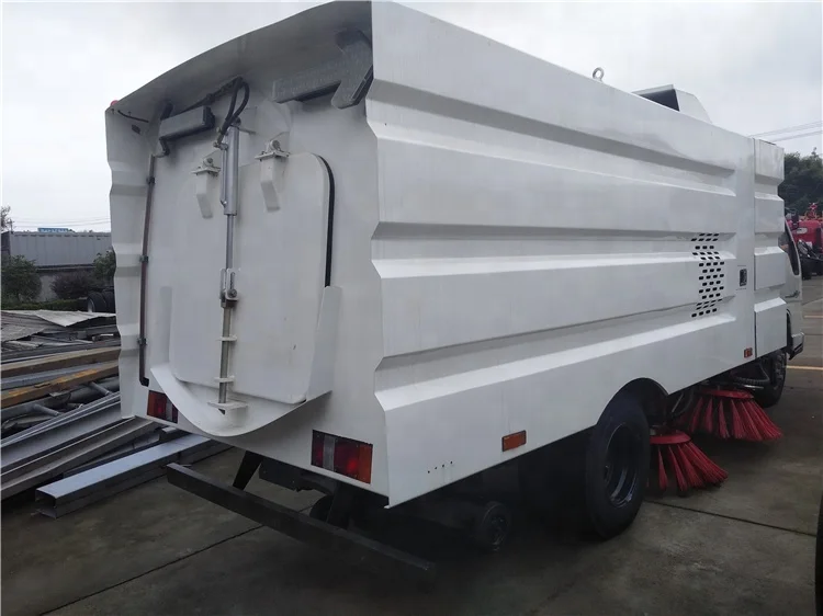 JMC Stainless steel bins and tanks sweeper truck