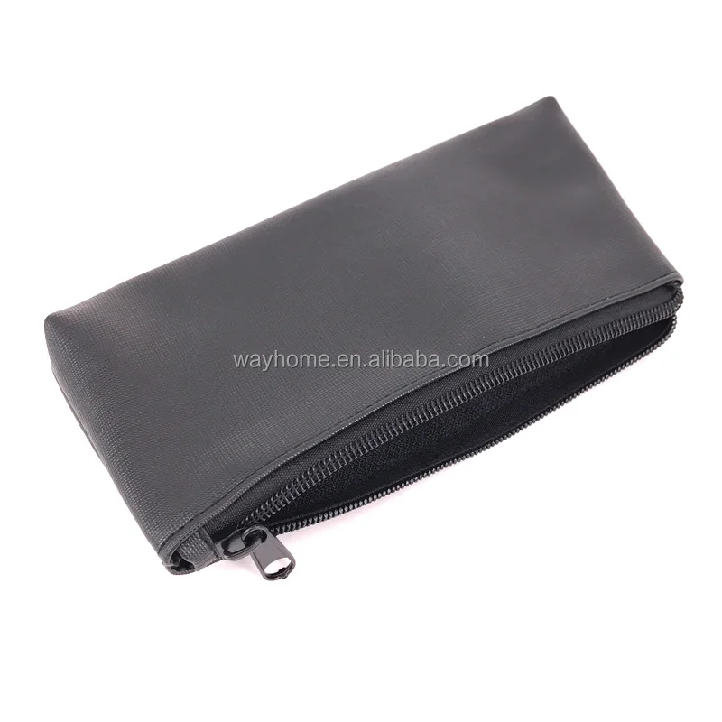 NEW! PU WATER PROOF BAG WITH ZIPPER  HAND BAG TOBACCO SMOKING PIPE LEATHER BAG/POUCH/CASE  TB-007V-B