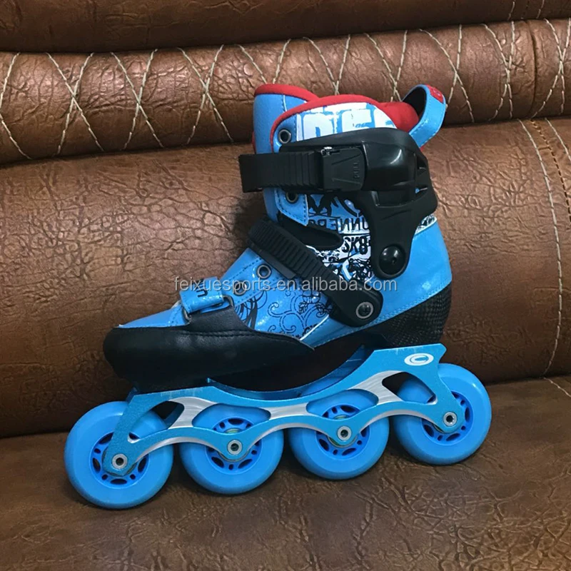 wholesale Inline roller skating shoes professional speed skate 110mm 100mm 90mm 84mm carbon fiber wheels shoes for kids