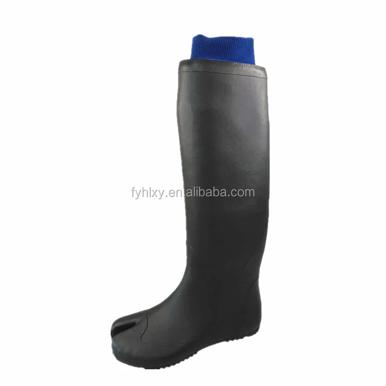 Men & Women Knee Soft Rubber Boot For Farmer Working Farmland Boot Rice Paddy Boots