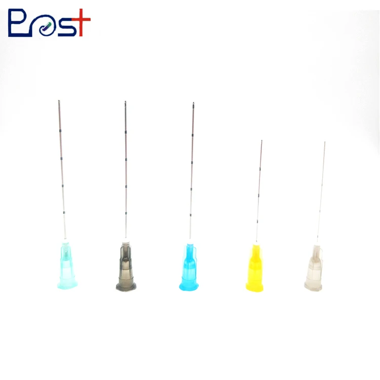 
Beauty Product China Manufacturer Sterilized Micro Tip Blunt Needle Cannula With Scale For Skin Care 