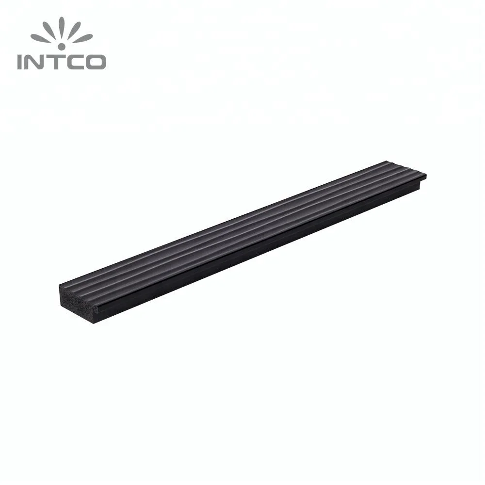 INTCO Hot Selling Fashion Decorative Black Polystyrene Material PS Mirror Frame Moulding