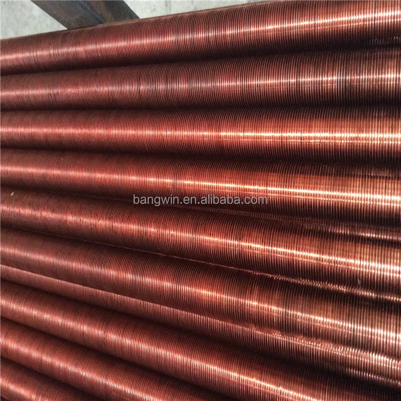 Низкая ребристой внутренней рифленой медные трубы для кондиционер охлаждения