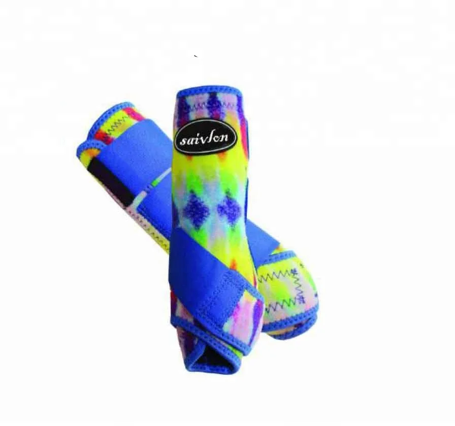Sports Medicine Equine Leg Boot Tie Dye