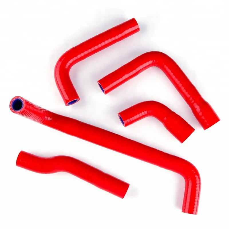 Red Silicone Radiator Coolant Hose Kits for Gas Gas EC200 EC250 EC300 2011