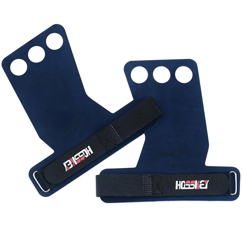 3 hole hand grips and gymnastics grips Great for Cross Training, pullups, weight lifting, chin ups, training, exercise, kettlebe