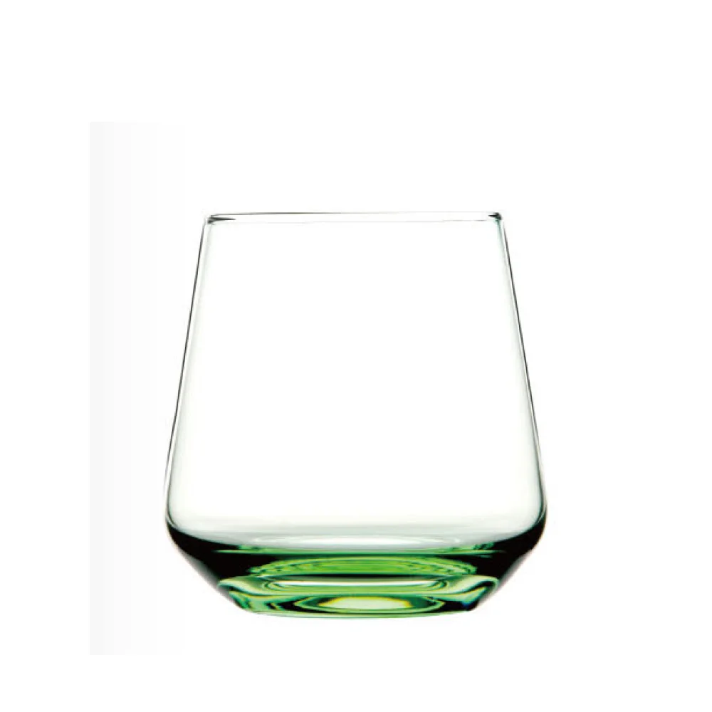380ML Crystal stemless glass heat resistant water drinking glasses