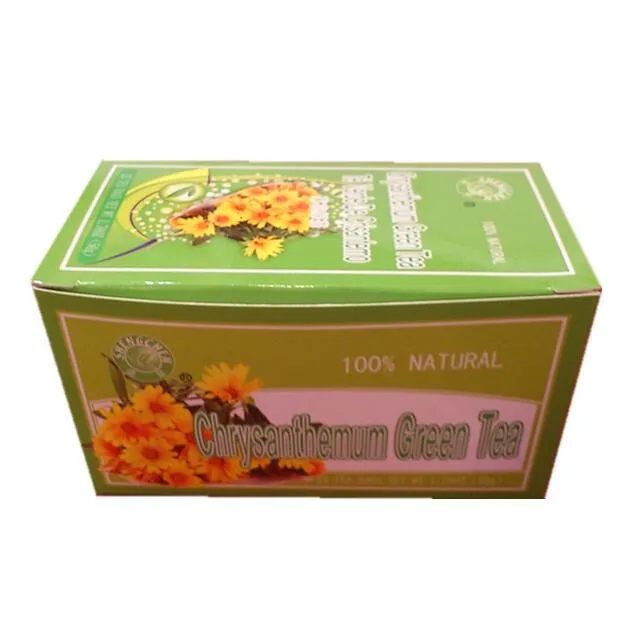 wholesale price 2 grams*20 bags/ box Chrysanthemum Green Tea flower tea flavor tea 100% natural