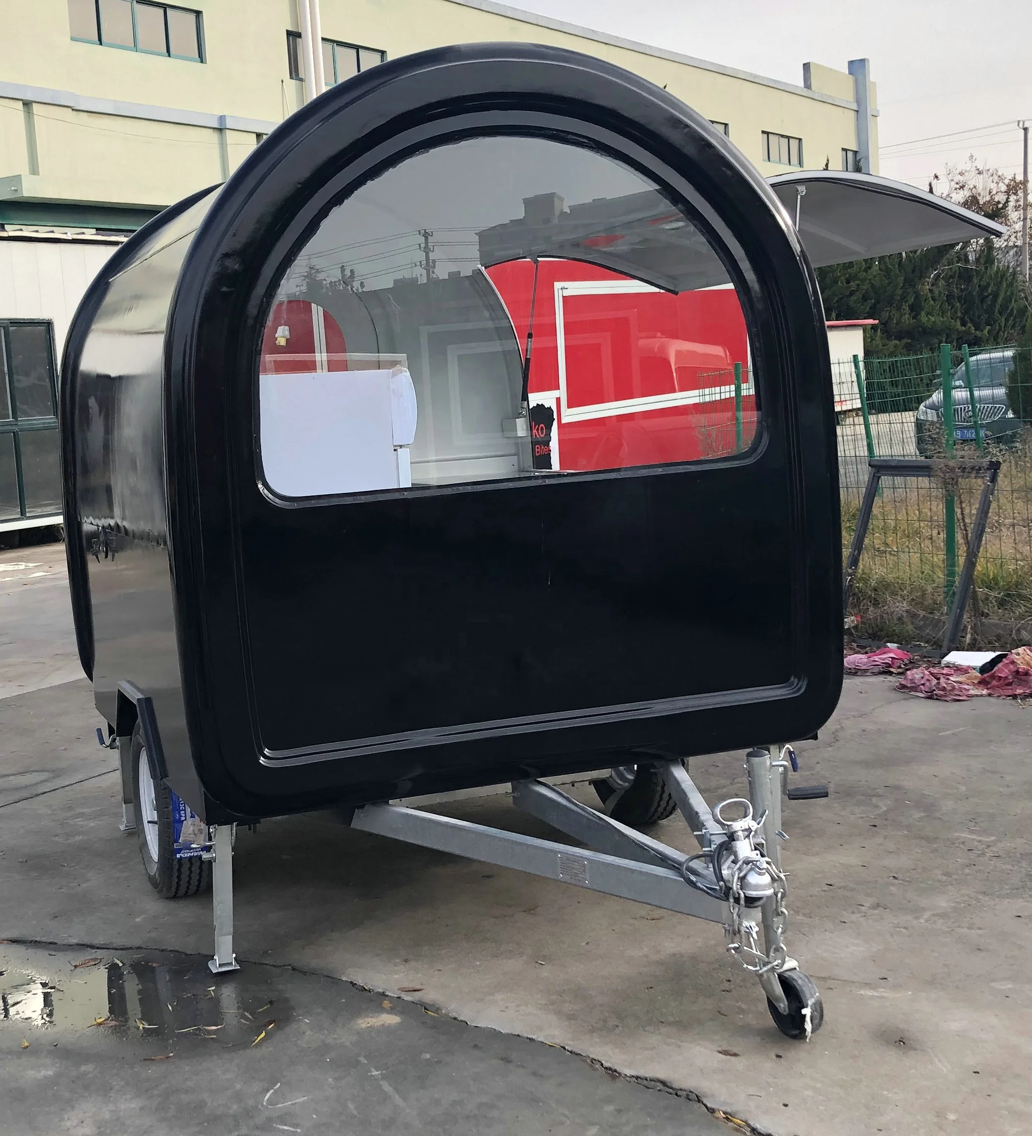 
China Street Mobile Popcorn Trailer Cart for sale 