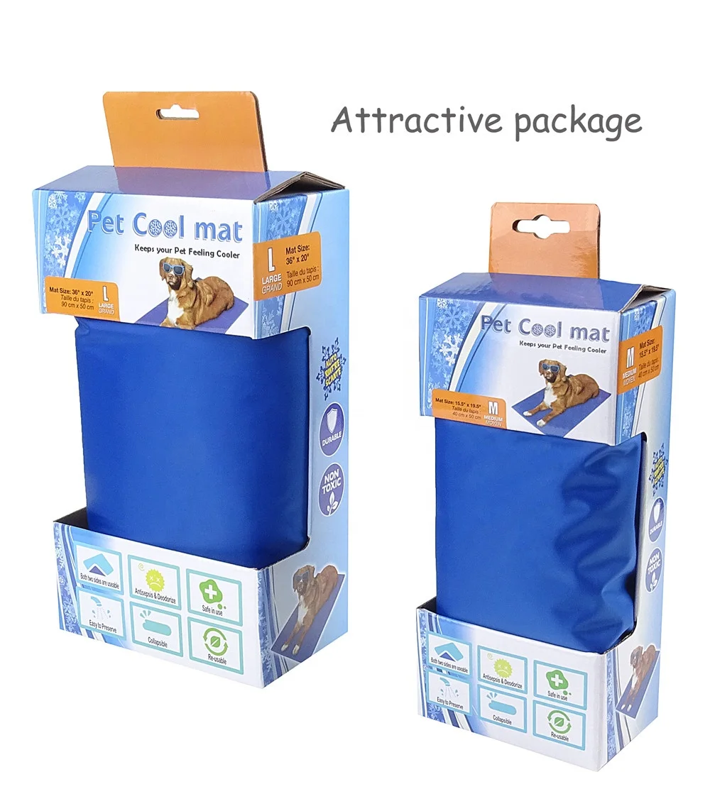 Pet Durable Non-toxic Gel Self Cooling Mat Pad