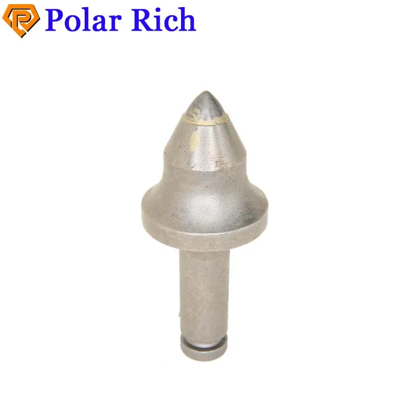 Trenching parts construction machinery parts bullet forging China hard drill bit auger bit