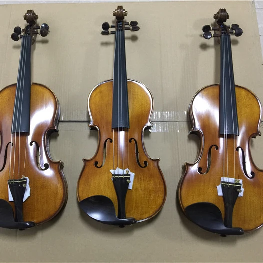 handmade paintings of violin  with free oblong case