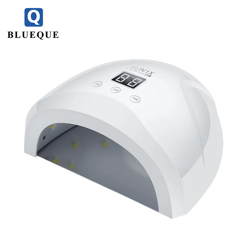 BLUEQUE  professional 36w led uv nail lamp with smart sonser gel nail dryer machine