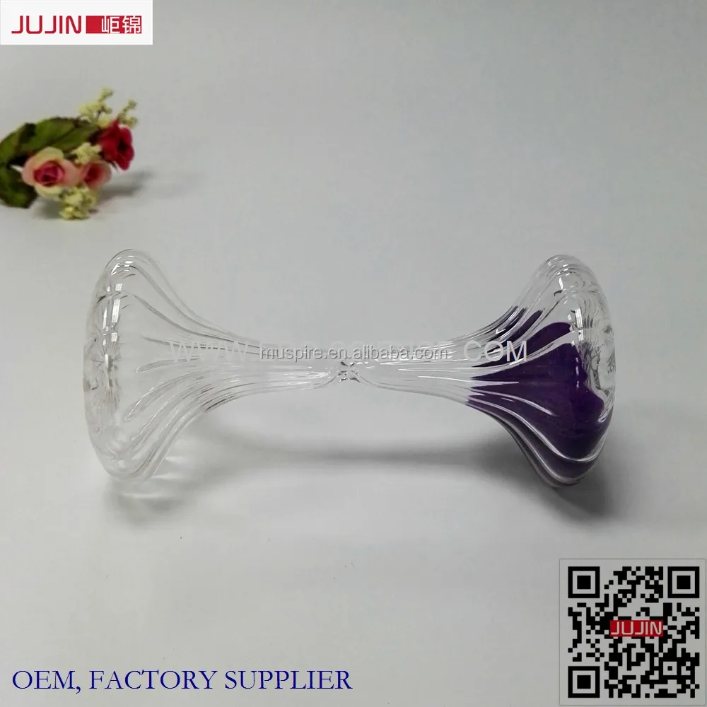
3 minute tooth brush holder hourglass sand timer 