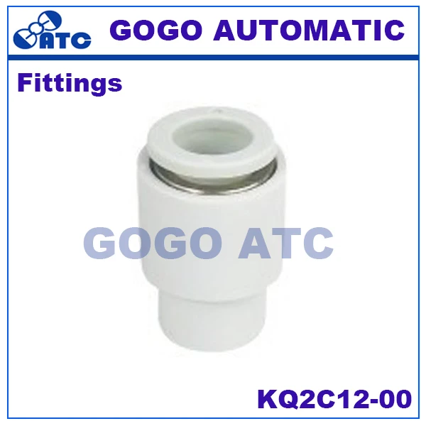 SMC Type High Quality Fittings KQ2C12-00 O.D 12mm One-touch Fittings Tube  Pneumatic Components