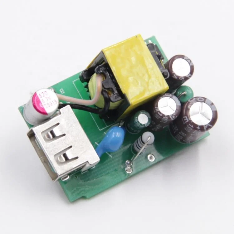 Изготовленный На Заказ 230v AC USB DC 5v Pcb плата для зарядного устройства мобильного 2.4amp 18 Вт 3A 20w