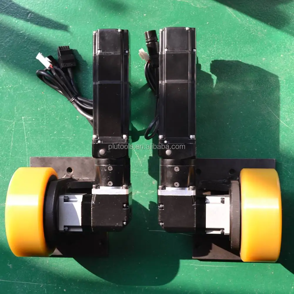 Latest design industrial agv drive unit for warehouse, 24V drive wheel assembly with 200W BLDC motor