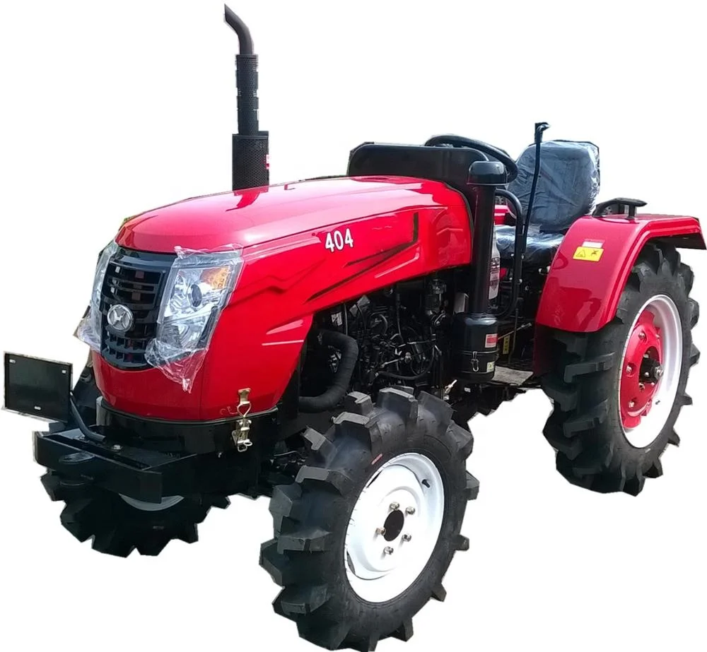 Factory supply chinese cheap Agricultural farming equipment 4wd 40hp farm tractor with new hoods on sale