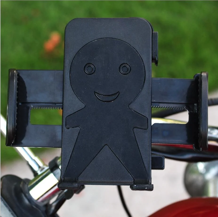 Universal Motorcycle Scooter Electric Bike Handlebar Water-proof Input 6V~46V USB 2A Charging Mount Phone Holder for Cell Phone