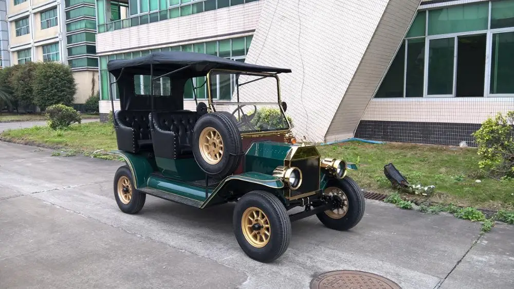 Китайская электрическая тележка для гольфа ручной работы для 5 пассажиров