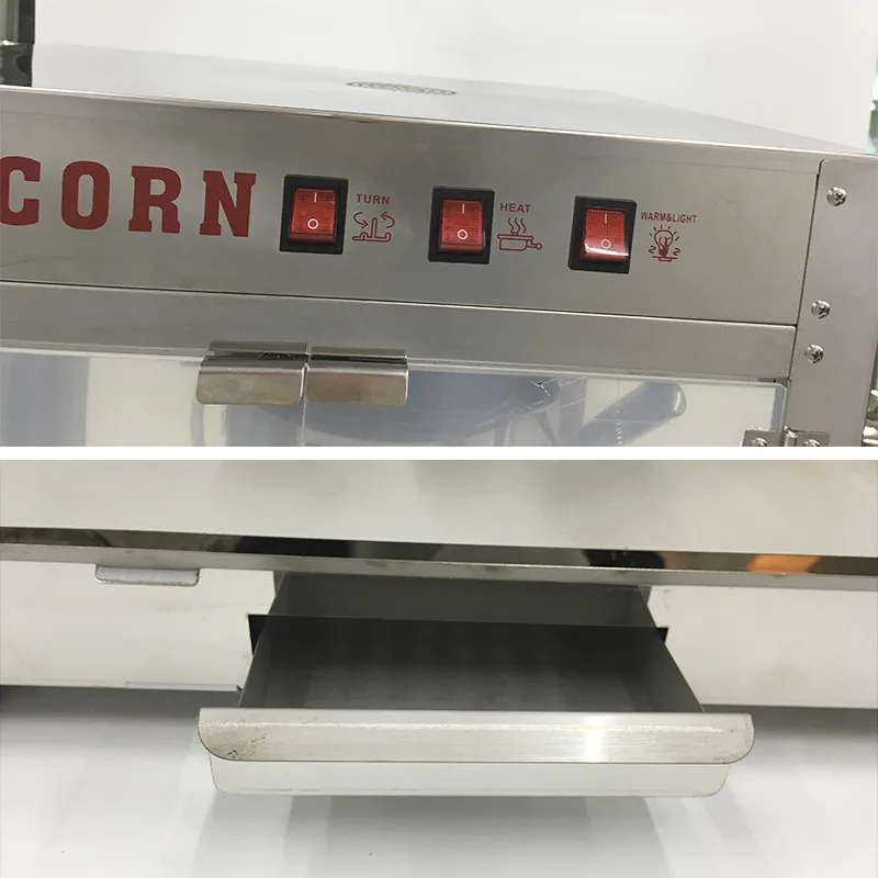 High Selling Desk Type Puffed Rice Making Machine, Large Capacity Industrial Popcorn Making Machine