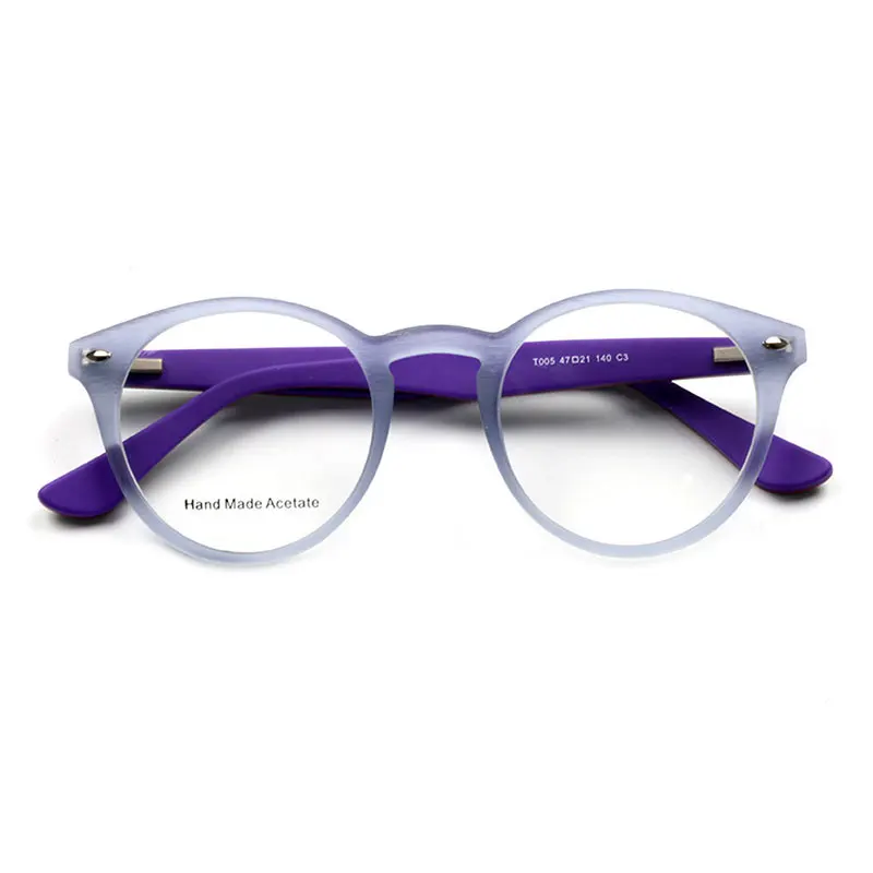 JH High Quality Fashion Custom Women Men Acetate Frame Eyeglasses Optical Frame 2021