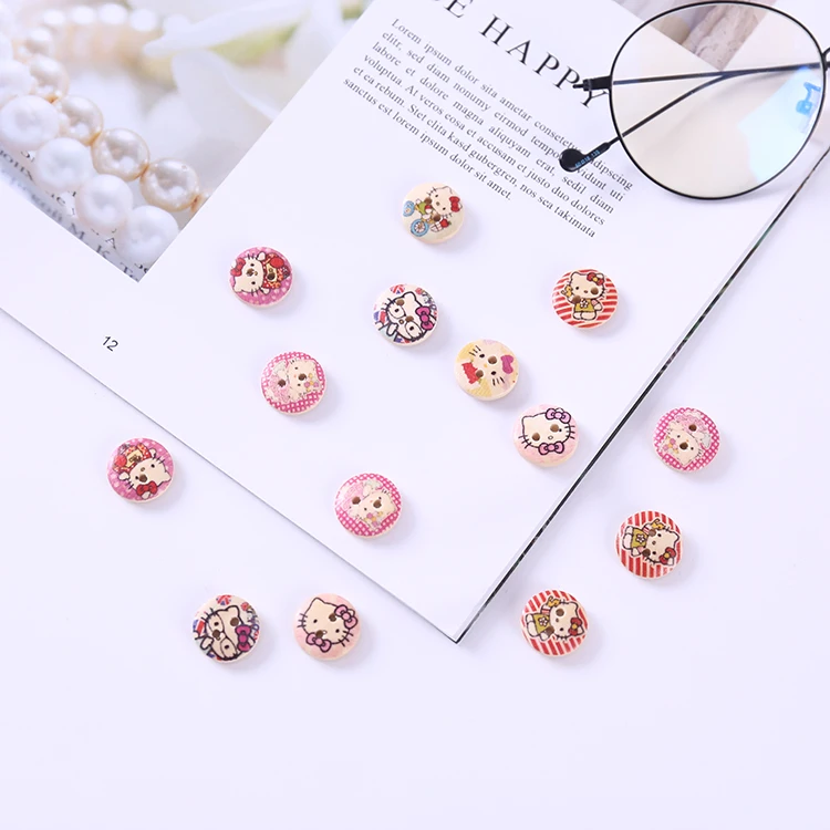 2 Holes Wholesale Wood Sewing Buttons