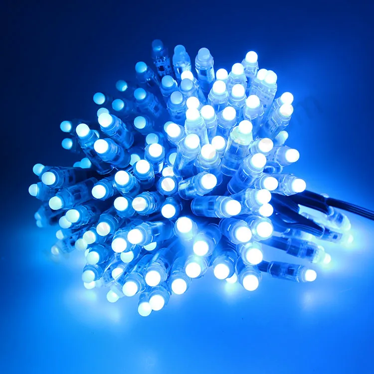 
Trade Assurance 5V 12V Digital Colorful DMX Led Lighting 12mm Point Source UCS512 Bullet Pixel Led Light 
