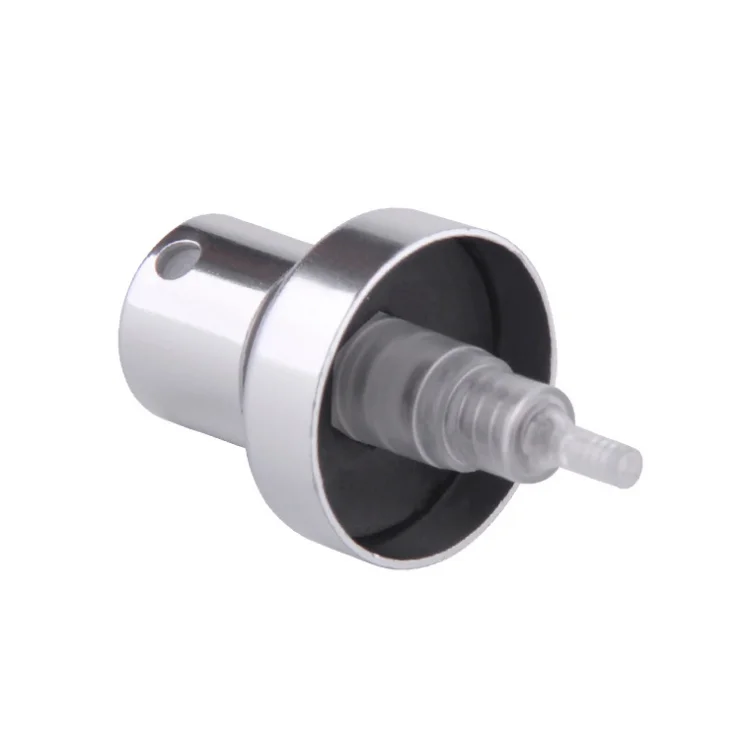 wholesale aluminium silvery 15mm 18mm 20mm crimp fine mist sprayer perfume spray pump for bottle
