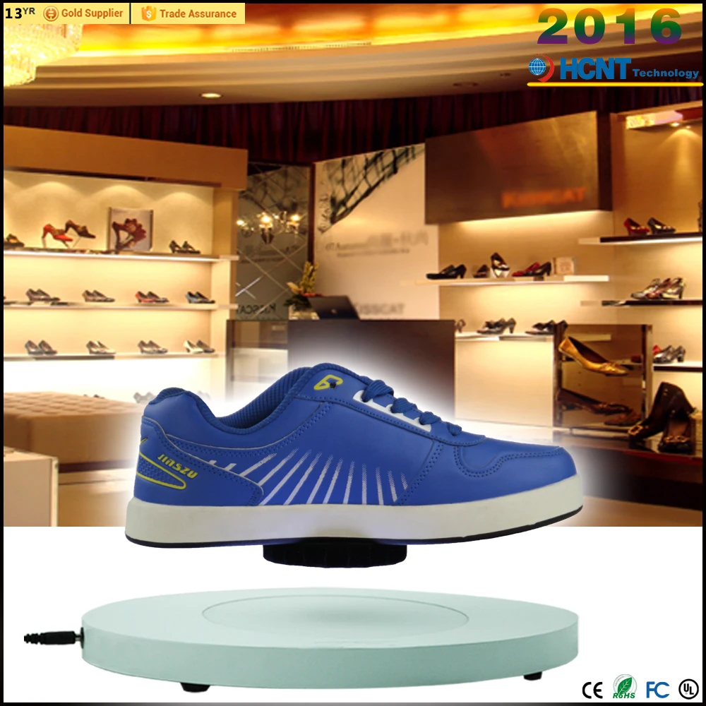 
New attractive magnetic levitating and rotating shoes hanger 