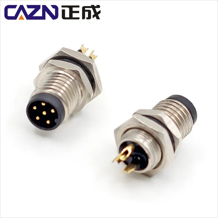 Разъем для монтажа на панели M8, гнездо, штекер, встроенный водонепроницаемый 093413-5, кабельный разъем 3 4 5 6 8pin IP 67 Series 768