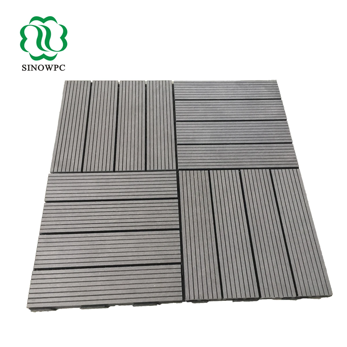 
most easy to install wpc floor diy deck tiles for bathroom , balcony and patio 