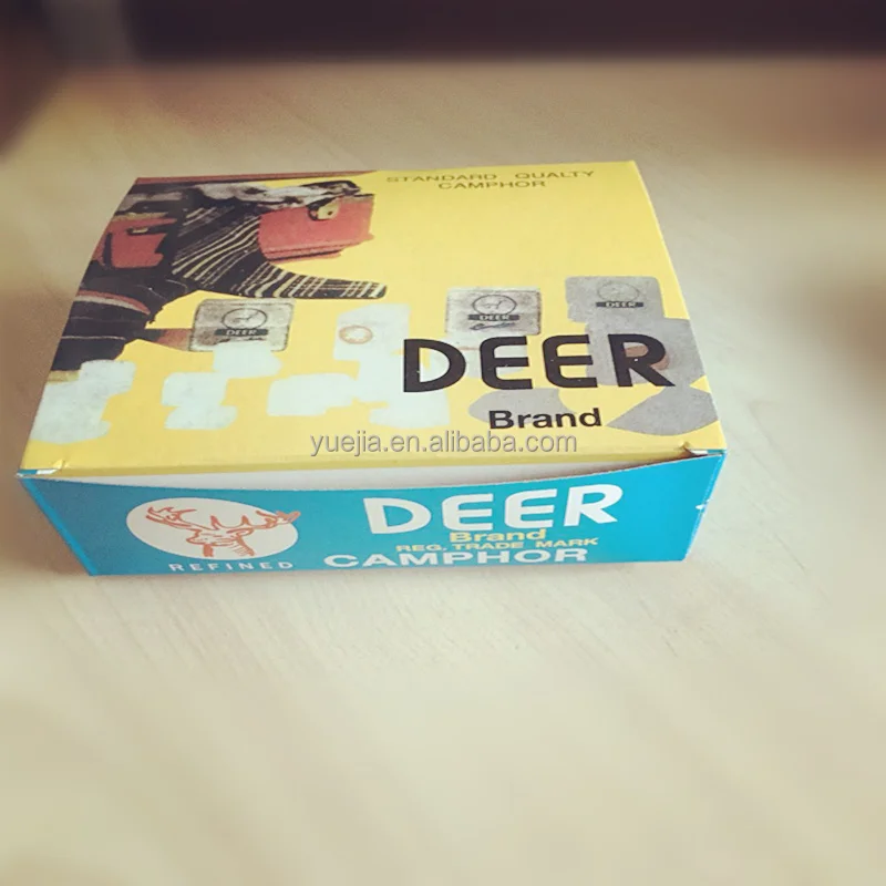 
Deer brand camphor 454g red tablets 96 pure cubes picture for toilet household 