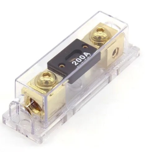 
Лезвие автомобильной панели крепление позолоченный agu Авто Аудио ANL держатель предохранителя 