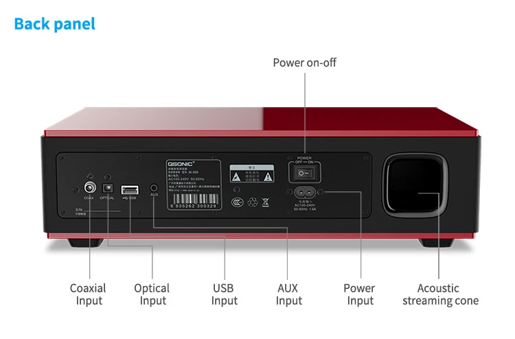 Дешевые спикер 2.1 компьютер спикер hifi стерео звук домашнего кинотеатра