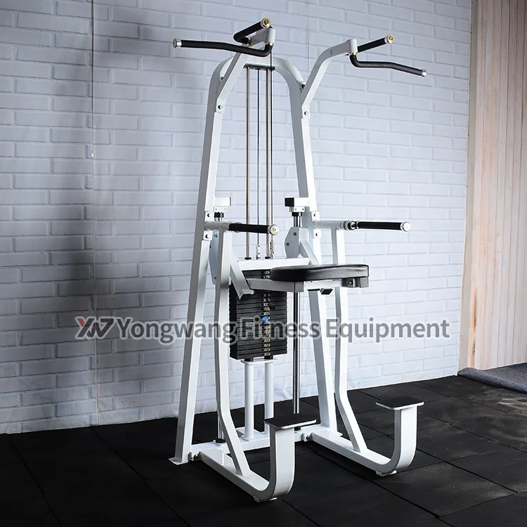 Hot sale professional exercise equipment YW-1735 kneeling type dip/chin assist