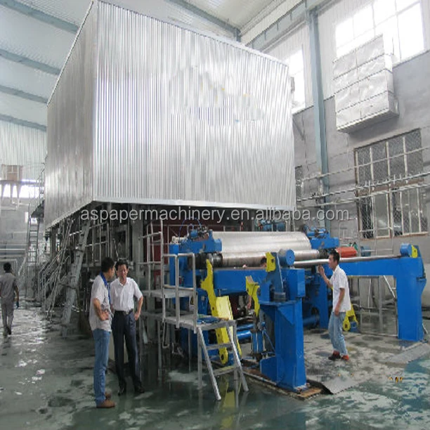 Hot sell 2100mm type recyling machines to make kraft cardboard, corrugated paper