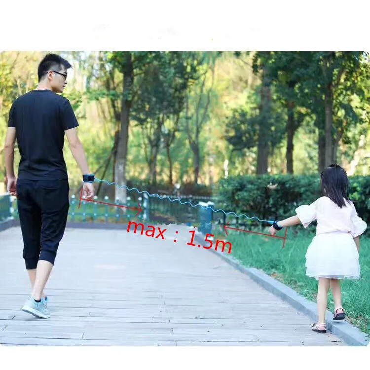 Baby Toddlers Safety Anti lost wrist rope colorful Kids belts Leash Walking Hand Belt