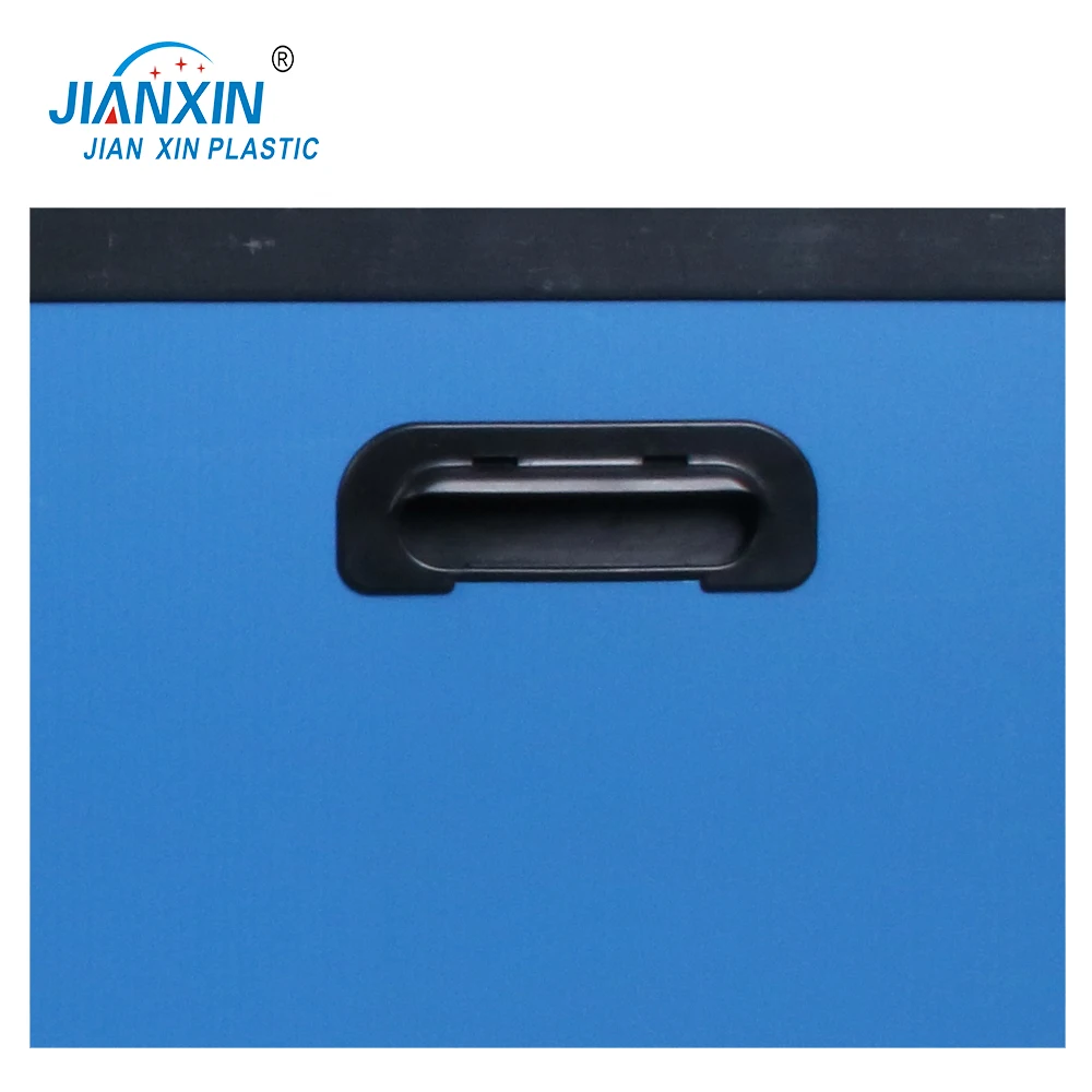 Foldable pp  plastic turnover box