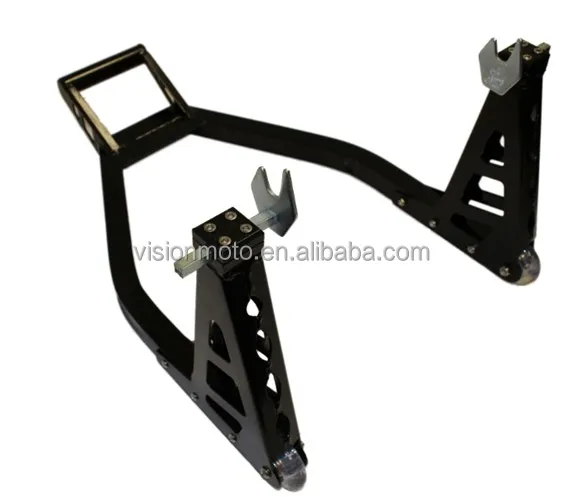 High weight capacity black aluminium paddock stand motorcycle paddock stand motorcycle accessories and spare parts