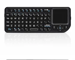 A8 Mini Portable Keyboard Wireless with Touching pad For HTPC Laptop PC