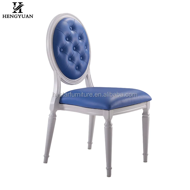 Luxury Fancy Hotel Furniture Metal Wedding Event Banquet Dining Louis Chairs
