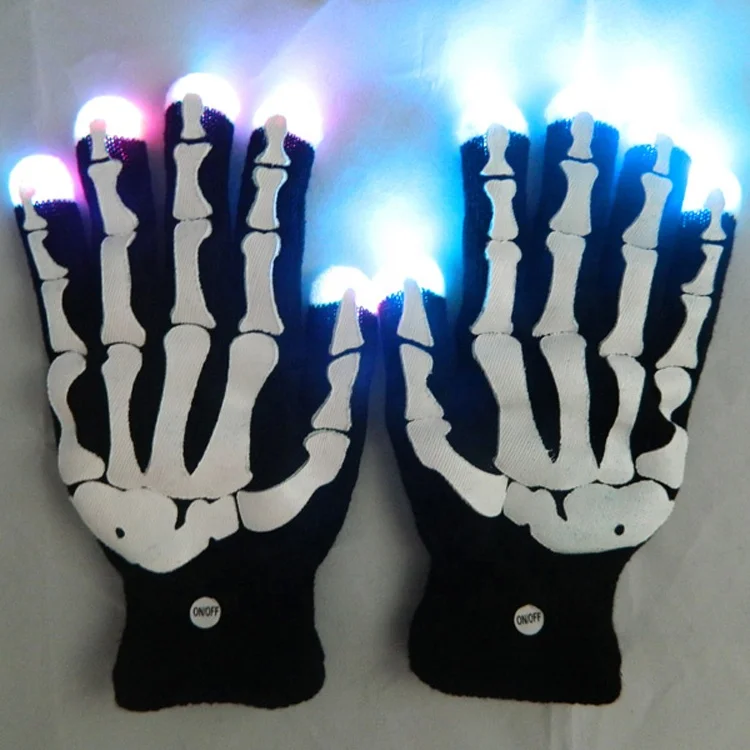 China Supplier Wholesale Price LED Party Gloves