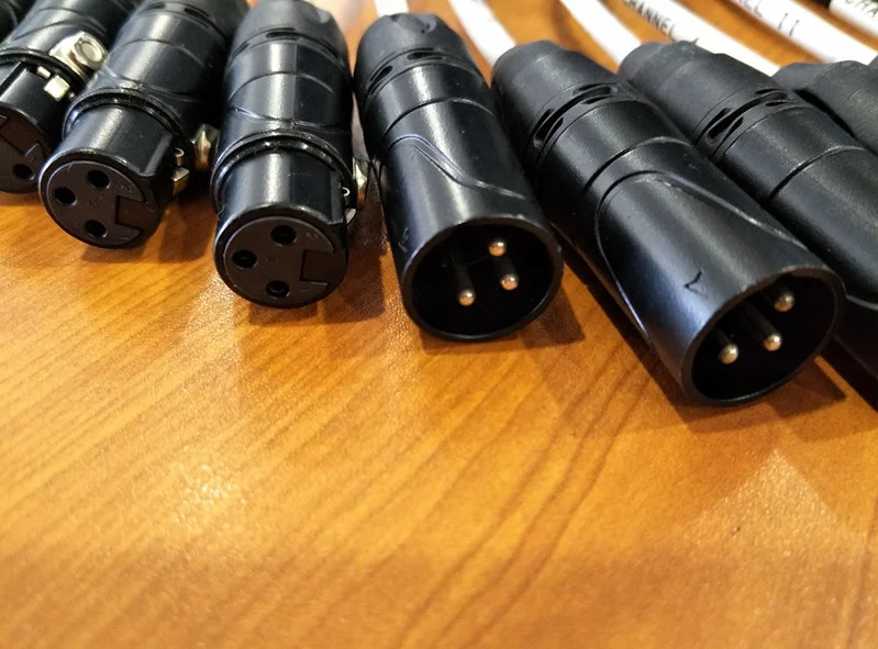 Multi Channel Stage Snake Cable with XLR return and Mic Out 16 Channels 30m for Stage LED Screen