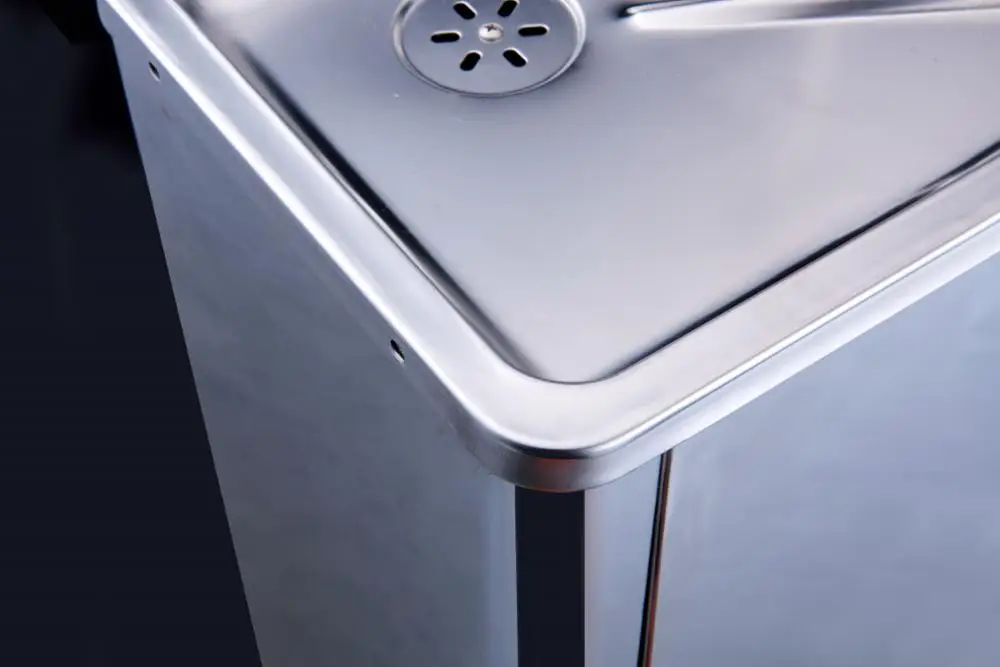 Fashion Design Stainless Steel Drinking Water Fountain With Two Stages Filter For Safe Water