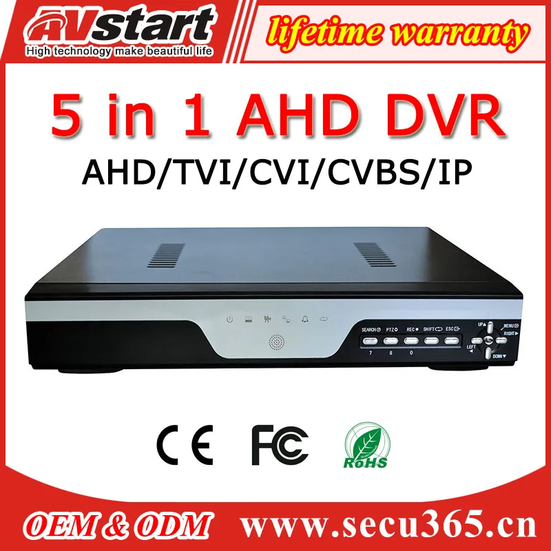 5 в 1 гибрид 1080N 16-канальное воспроизведение в режиме приоритетного приоритетного SDVR