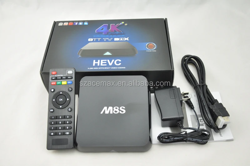 LibreElec OS Linux Kodi Quad Core M8S TV BOX S812 CPU 2G+8G