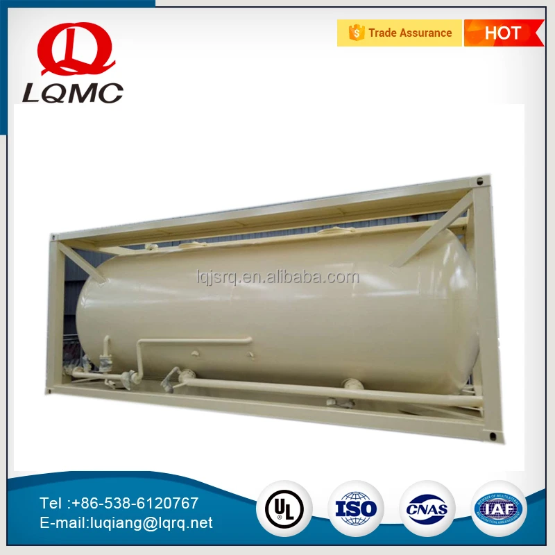 20000L carbon steel liquid storage iso tank containers price